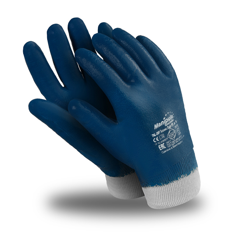 Перчатки Manipula Specialist® Техник Лайт РП (интерлок+нитрил), TNL-05Р/MG-222 (10)